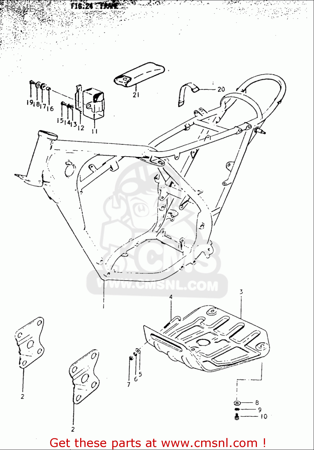 FRAME TS250 19691970 USA (E03)