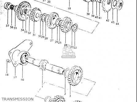 TRANSMISSION - TS250 19691970 USA (E03)