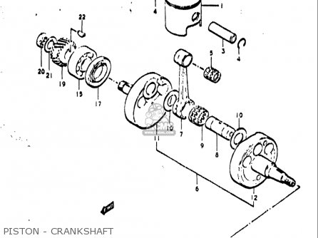 Suzuki TS250 1971 1972 (R) (J) USA (E03) parts lists and schematics