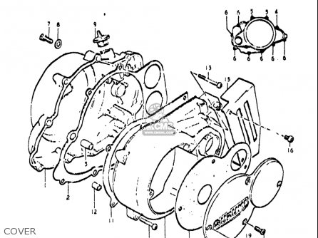 COVER - TS250 1971 1972 (R) (J) USA (E03)