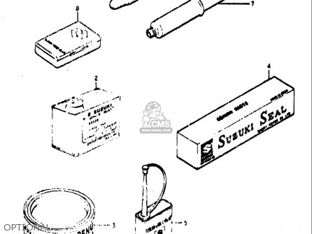 OPTIONAL - TS250 1971 1972 (R) (J) USA (E03)