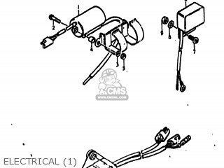 ELECTRICAL (1) - TS250 1974 (L) USA (E03)
