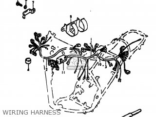 WIRING HARNESS - TS250 1974 (L) USA (E03)