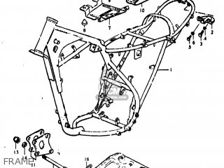 FRAME - TS250 1975 (M) USA (E03)