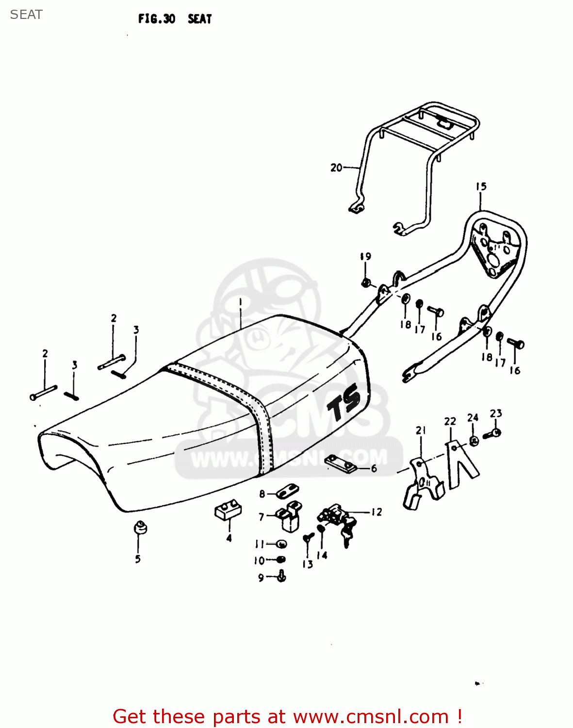 SEAT TS250 1977 (B) USA (E03)