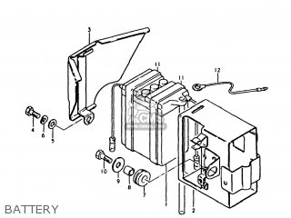 BATTERY - TS250 1977 (B) USA (E03)
