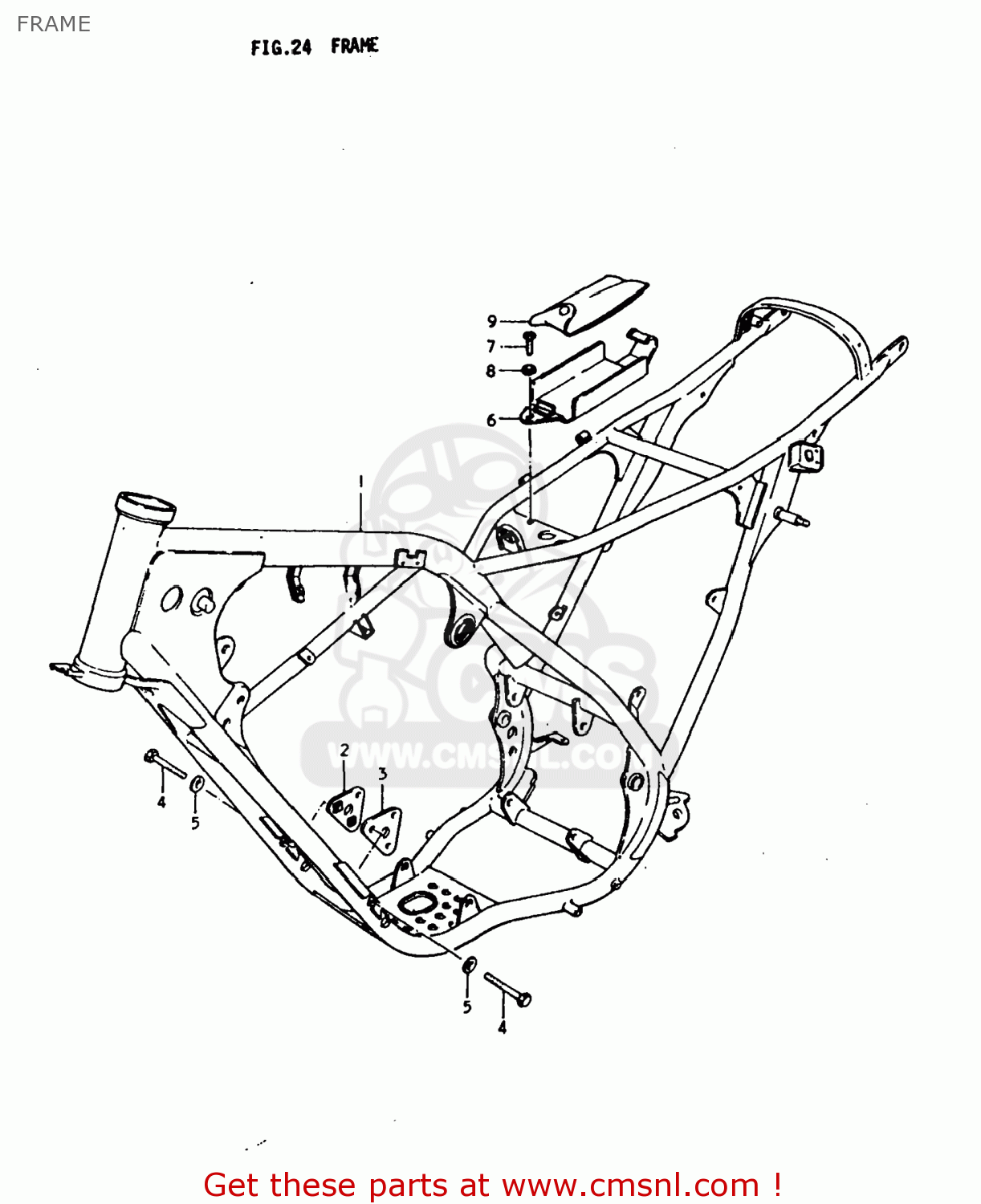 FRAME TS250 1978 (C) USA (E03)