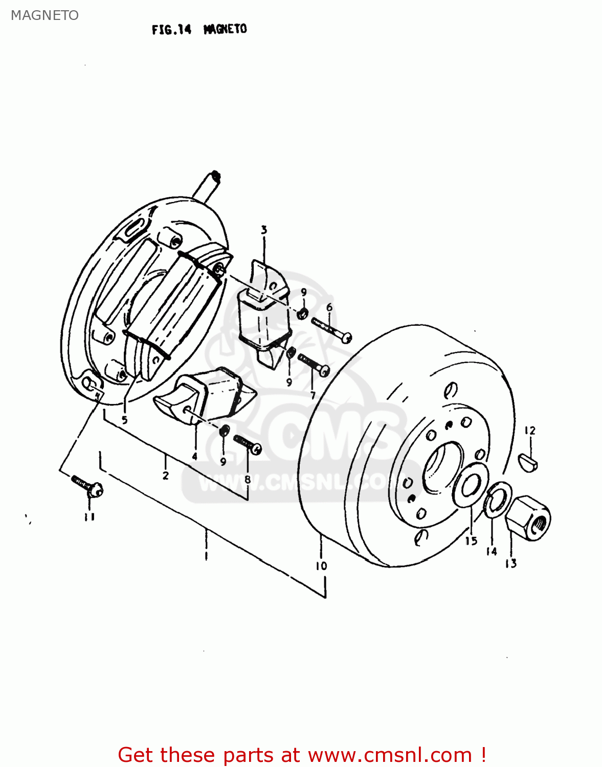 MAGNETO TS250 1978 (C) USA (E03)
