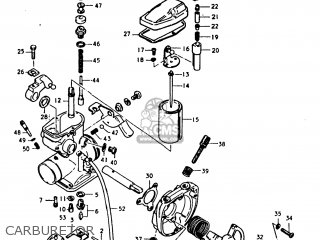 CARBURETOR - TS250 1978 (C) USA (E03)