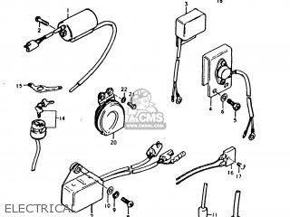 ELECTRICAL - TS250 1978 (C) USA (E03)