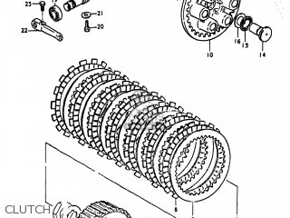 CLUTCH - TS250 1980 (T) USA (E03)