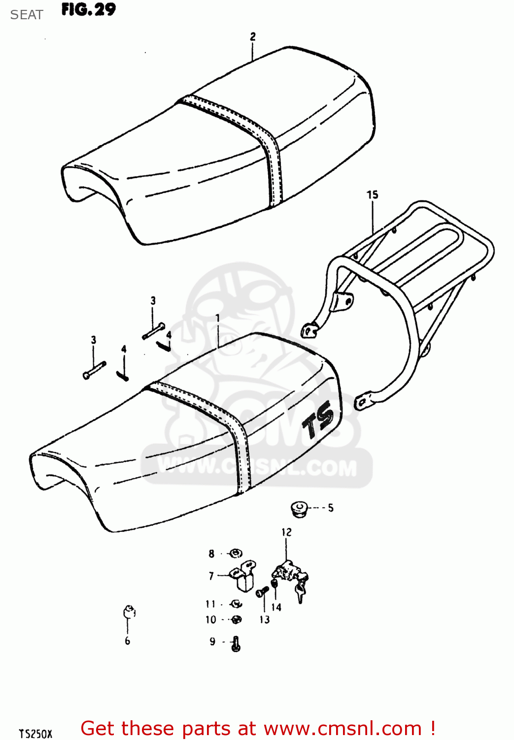 SEAT TS250 1981 (X) USA (E03)