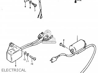 ELECTRICAL - TS250 1981 (X) USA (E03)