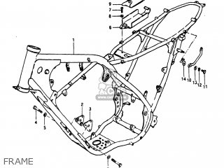 FRAME - TS250 1981 (X) USA (E03)