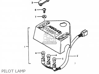 PILOT LAMP - TS250 1981 (X) USA (E03)