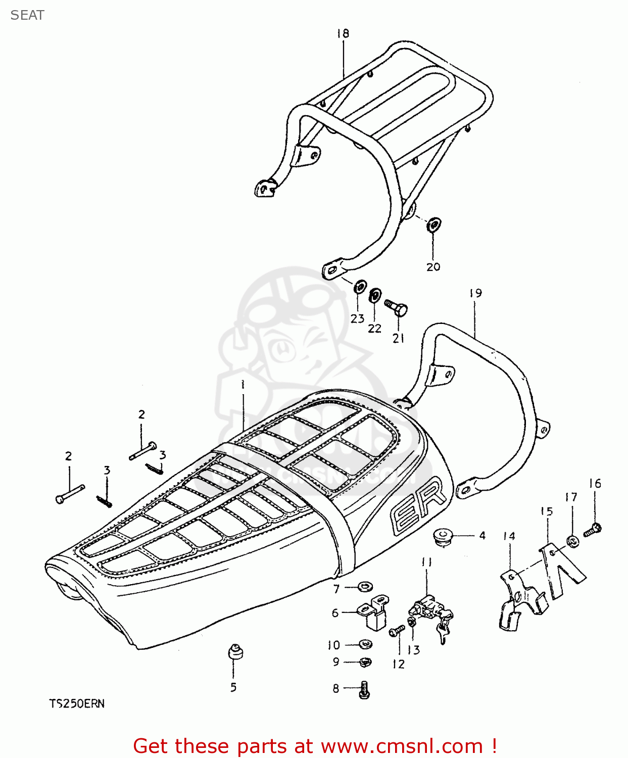 SEAT TS250ER 1979 (N) (E01 E02 E04 E16 E18 E22 E24 E39)