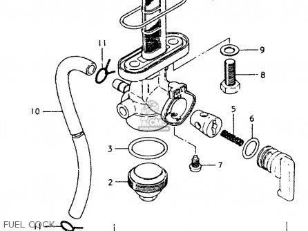 FUEL COCK - TS250ER 1979 (N) (E01 E02 E04 E16 E18 E22 E24 E39)