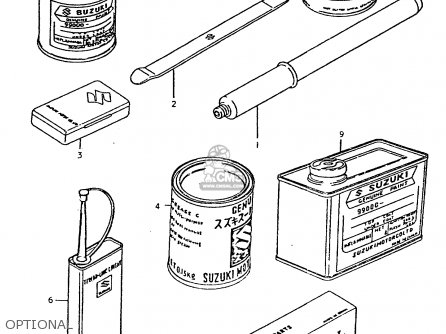 OPTIONAL - TS250ER 1979 (N) (E01 E02 E04 E16 E18 E22 E24 E39)