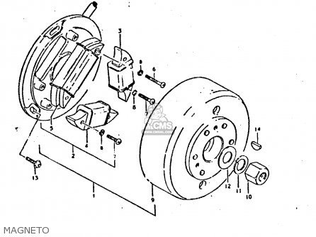 MAGNETO - TS250ER 1980 (T) (01 02 E04 E09 E16 E17 E18 E21 E22 E24 E30 E39)
