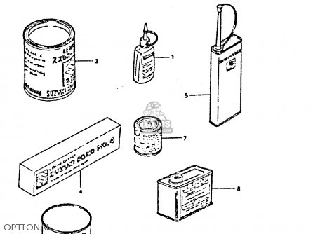 OPTIONAL - TS250ER 1981 (X) (E1 E2 E4 E09 E16 E17 E18 E21 E22 E24 E30 E39)