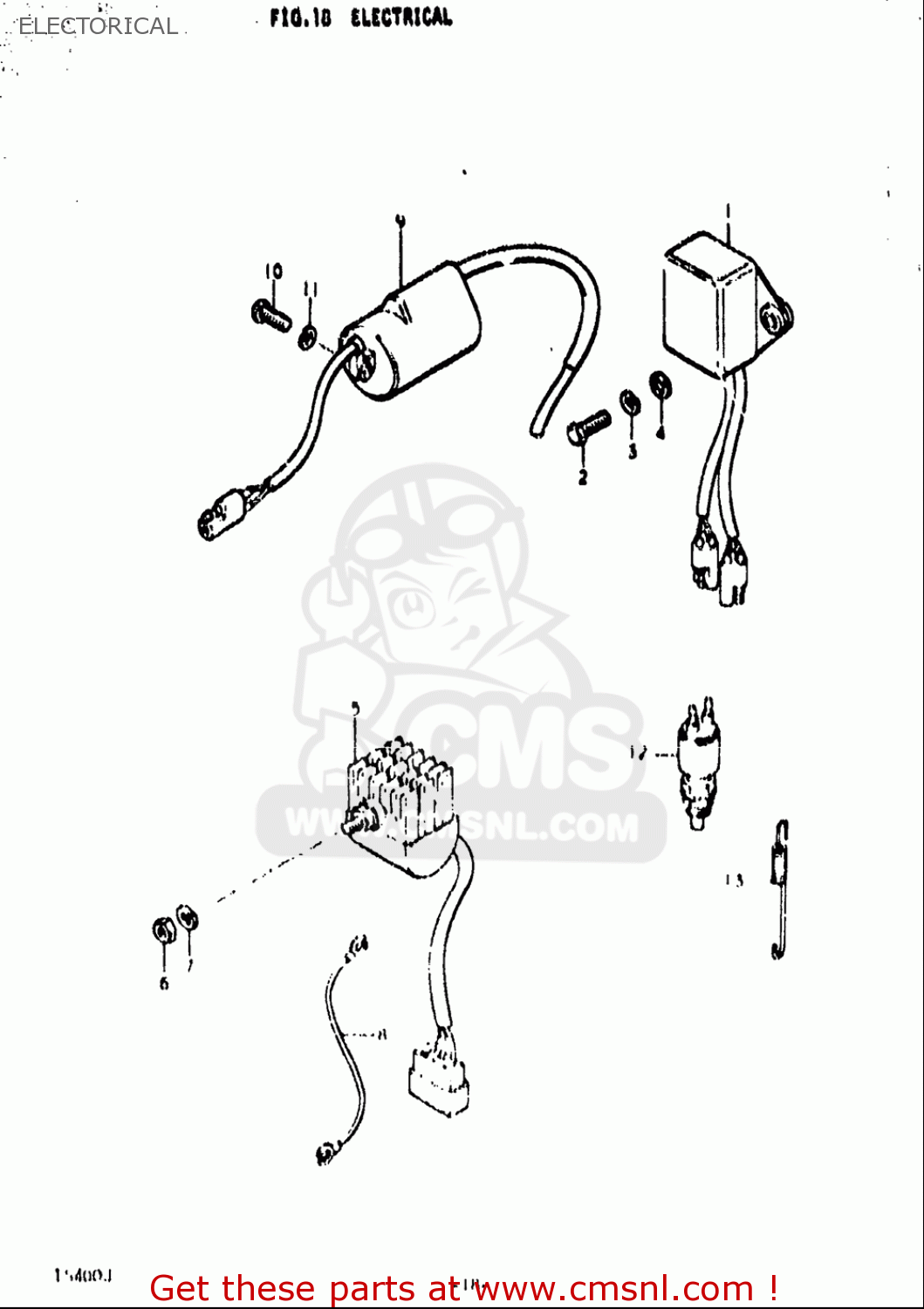 ELECTORICAL TS400 1972 (J) USA (E03)
