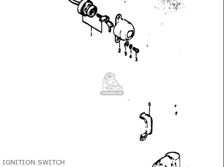 IGNITION SWITCH - TS400 1972 (J) USA (E03)