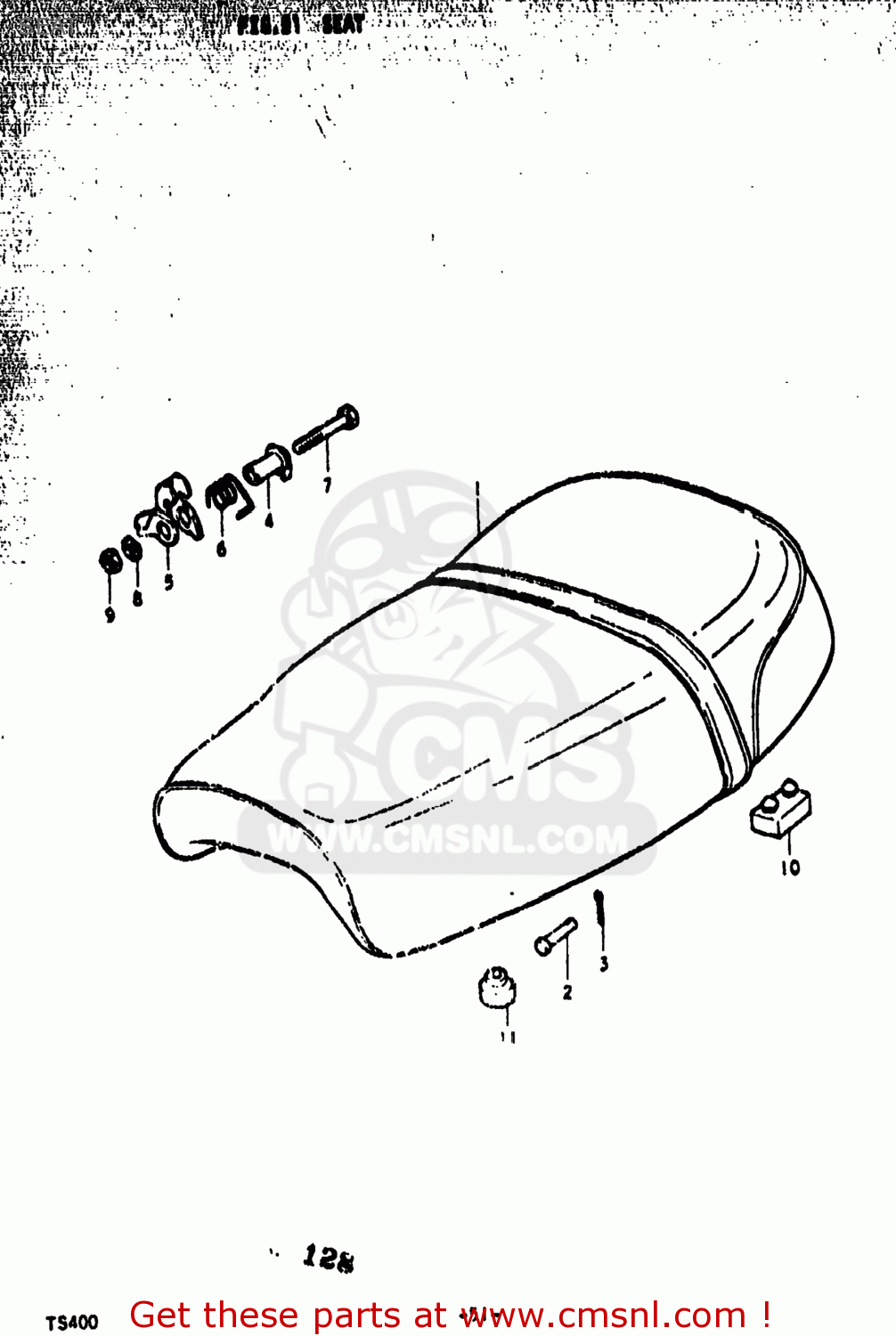 SEAT TS400 1974 (L) USA (E03)