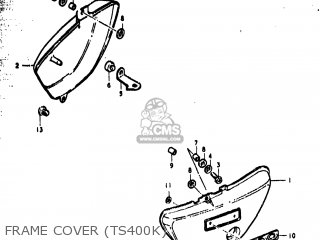 FRAME COVER (TS400K) - TS400 1974 (L) USA (E03)