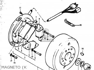 MAGNETO (K - TS400 1974 (L) USA (E03)