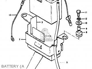 BATTERY (A - TS400 1975 (M) USA (E03)