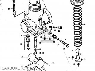 CARBURETOR (L - TS400 1975 (M) USA (E03)