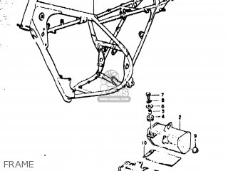 FRAME - TS400 1975 (M) USA (E03)