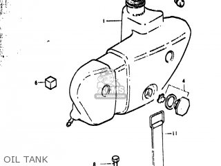 OIL TANK - TS400 1976 (A) USA (E03)