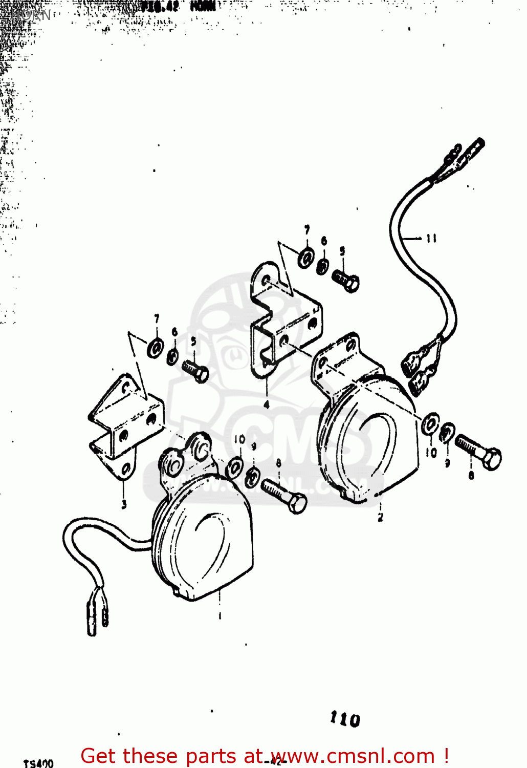 HORN TS400 1977 (B) USA (E03)