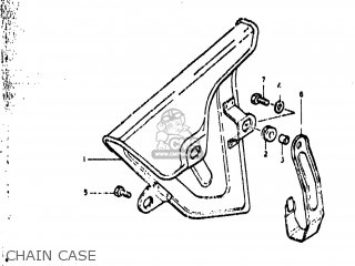 CHAIN CASE - TS400 1977 (B) USA (E03)
