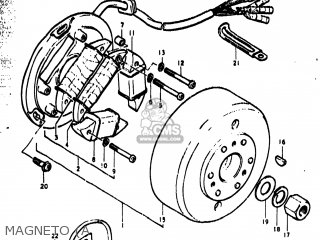 MAGNETO (A - TS400 1977 (B) USA (E03)