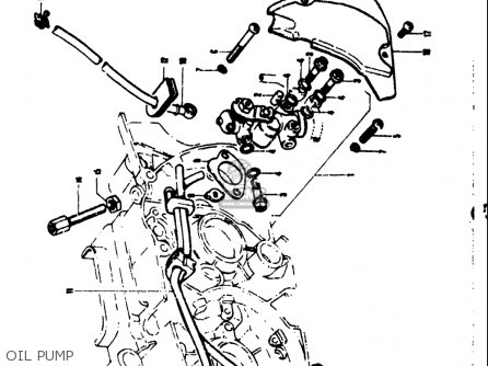 OIL PUMP - TS50 1971 1972 1973 1974 (R) (J) (K) (L) USA (E03)