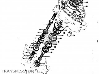 TRANSMISSION - TS50 1973 (K) USA (E03)