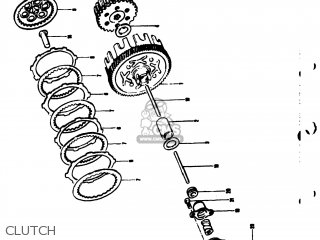 CLUTCH - TS50 1974 (L) USA (E03)