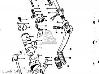 GEAR SHIFTING - TS50 1974 (L) USA (E03)