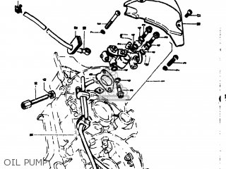 OIL PUMP - TS50 1974 (L) USA (E03)