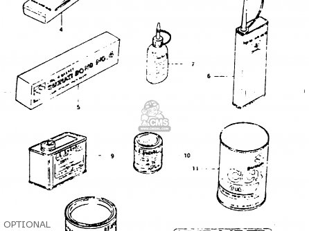 OPTIONAL - TS50ERKD 1981 (X) (E17 E21 E41)
