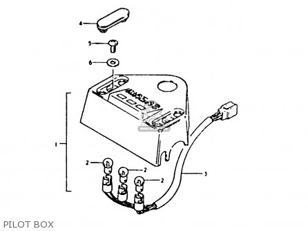 PILOT BOX - TS50ERKD 1982 (Z) (E17 E18 E21 E41)