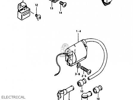 ELECTRICAL - TS50ERKD 1983 (D) (E17 E18 E21 E41)