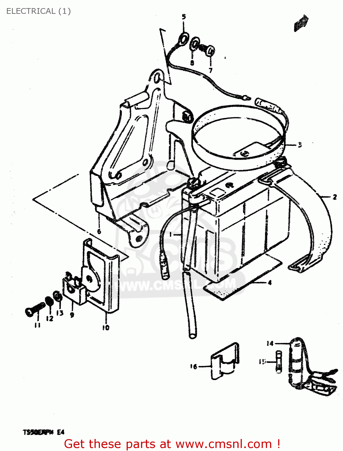 ELECTRICAL (1) TS50ERP 1979 (N)