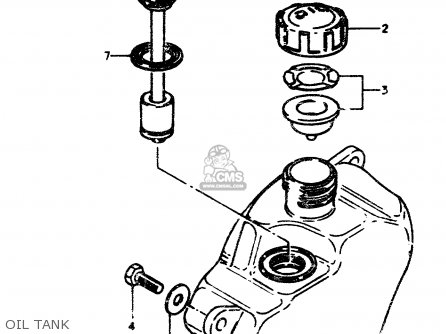 OIL TANK - TS50ERP 1979 (N)