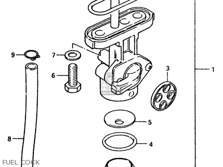FUEL COCK - TS50ERP 1981 (T) FRANCE NETHERLANDS (E04 E25)