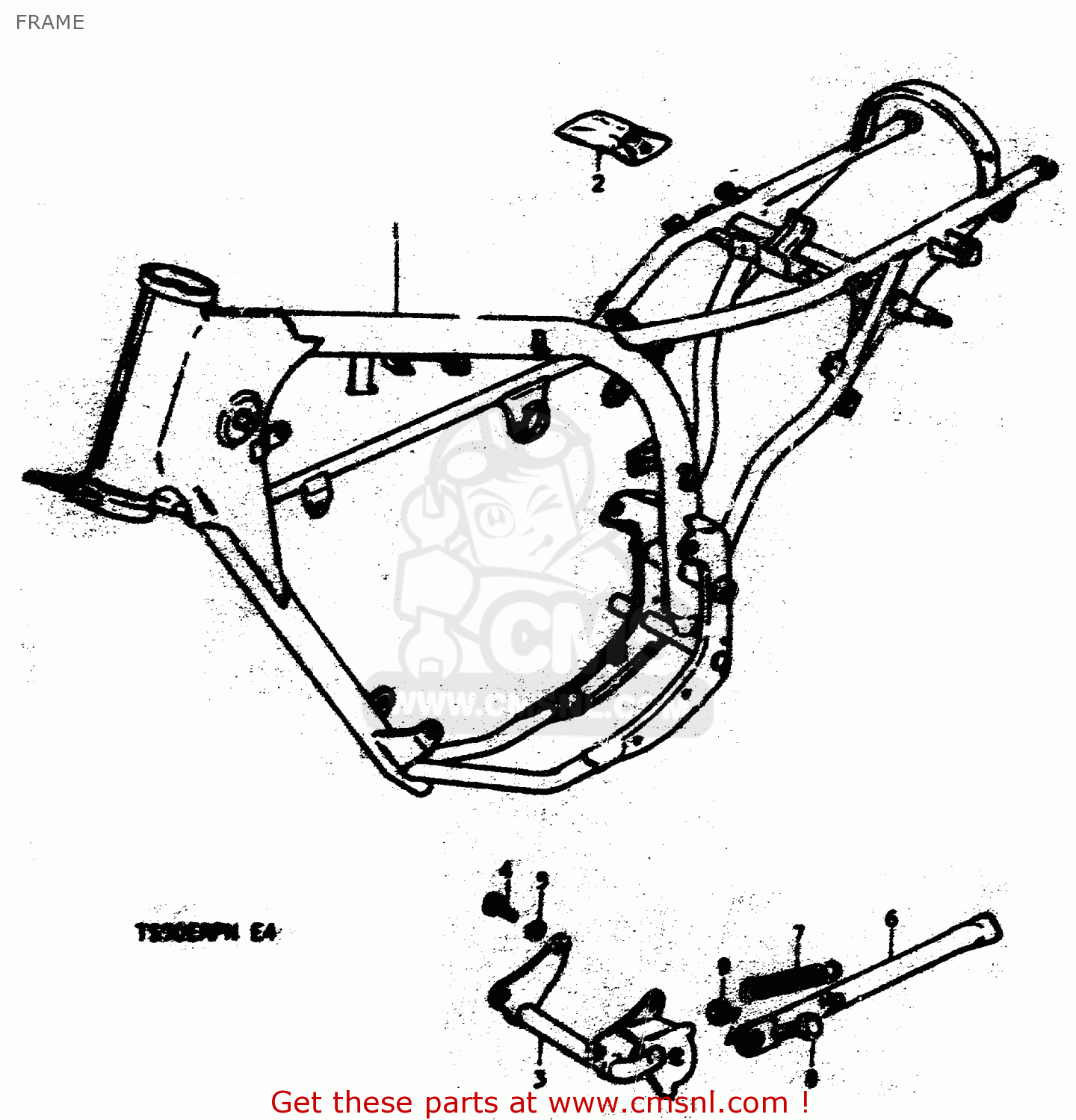 FRAME TS50ERPD 1979 (N)