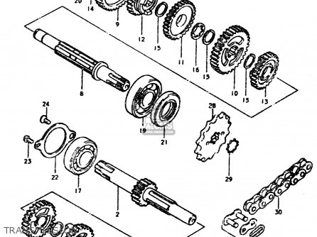 TRANSMISSION - TS50ERPD 1979 (N)