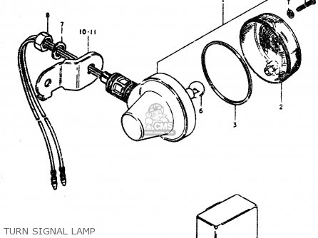 TURN SIGNAL LAMP - TS50ERPD 1979 (N)